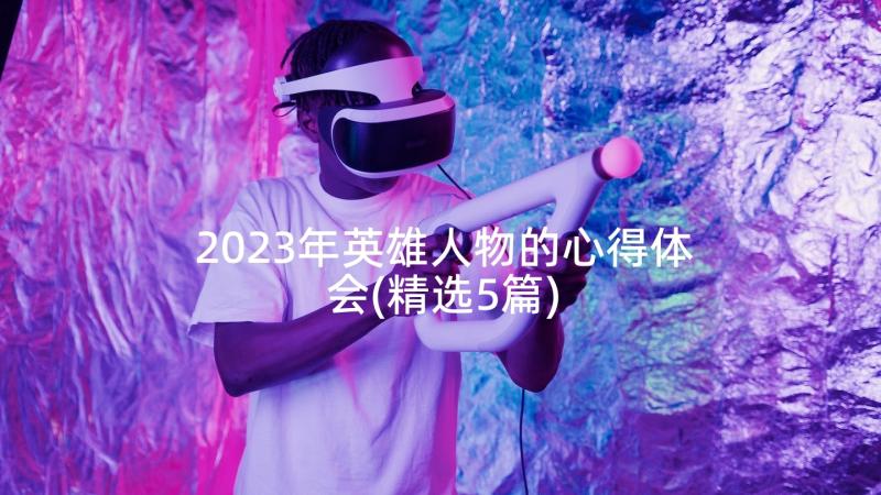 2023年英雄人物的心得体会(精选5篇)