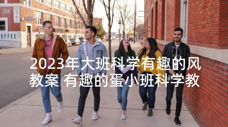 2023年大班科学有趣的风教案 有趣的蛋小班科学教案(优秀9篇)