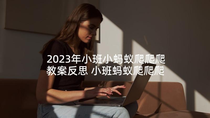 2023年小班小蚂蚁爬爬爬教案反思 小班蚂蚁爬爬爬教案反思(优秀5篇)