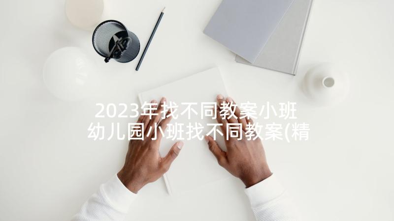 2023年找不同教案小班 幼儿园小班找不同教案(精选5篇)