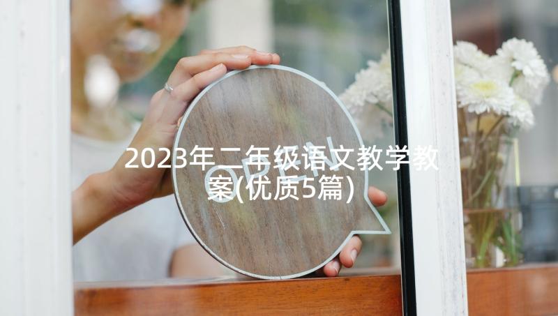 2023年二年级语文教学教案(优质5篇)