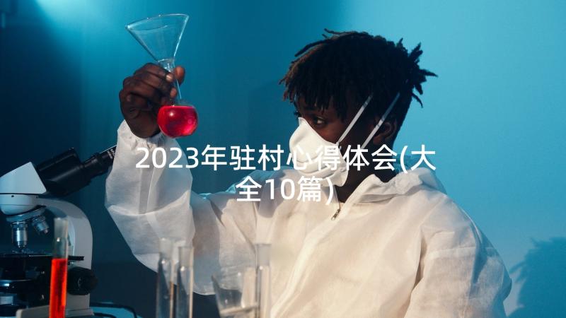 2023年驻村心得体会(大全10篇)