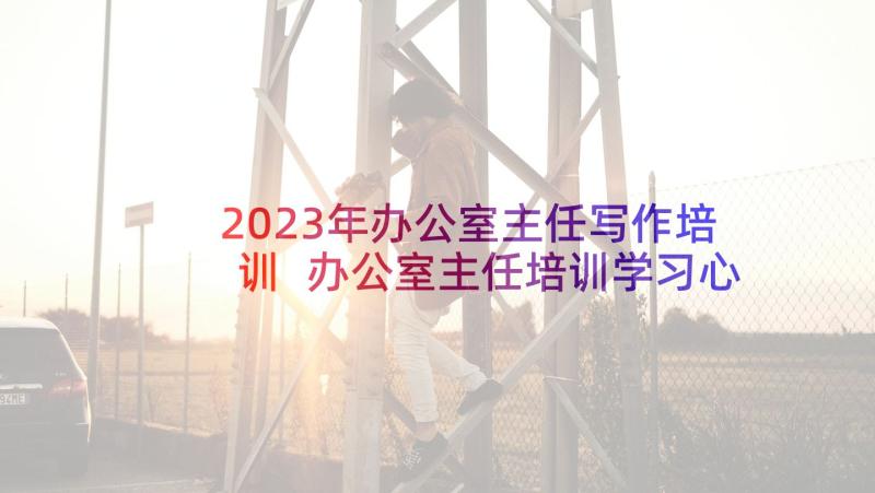 2023年办公室主任写作培训 办公室主任培训学习心得体会(优秀5篇)