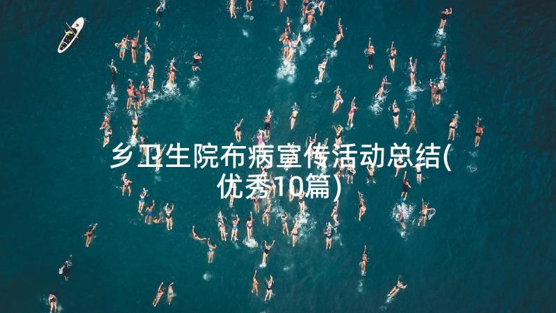 乡卫生院布病宣传活动总结(优秀10篇)