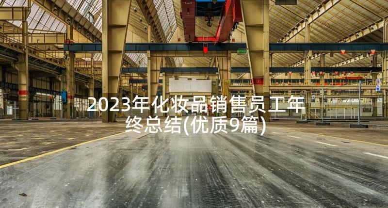 2023年化妆品销售员工年终总结(优质9篇)