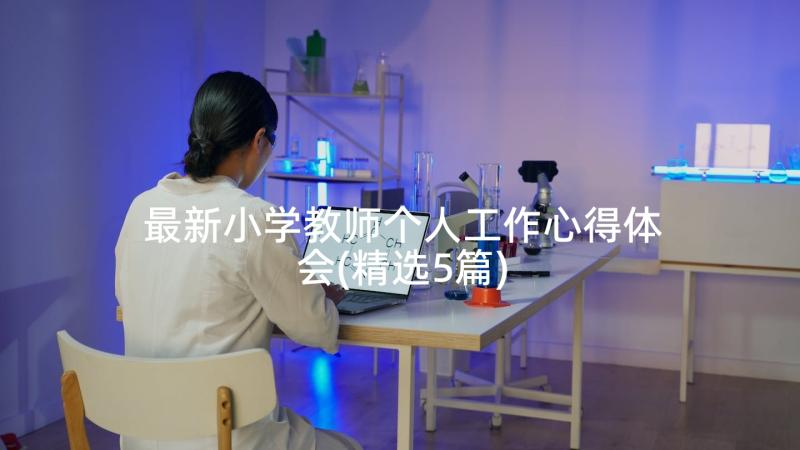 最新小学教师个人工作心得体会(精选5篇)