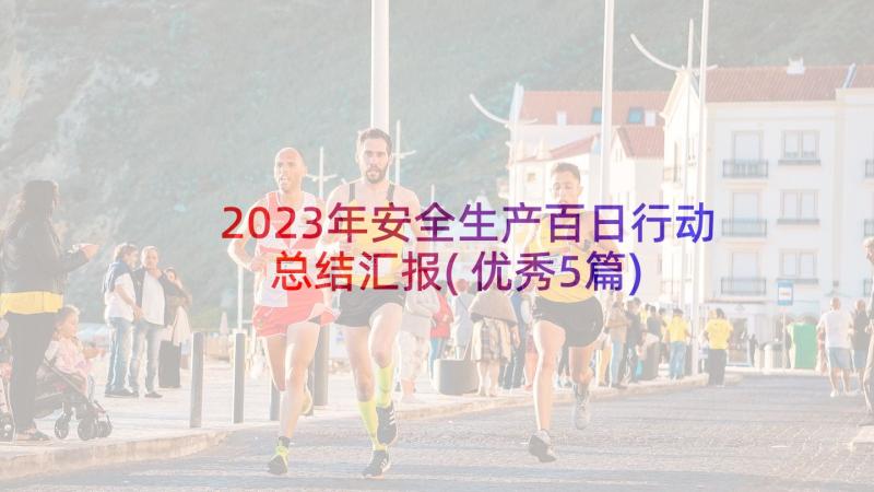 2023年安全生产百日行动总结汇报(优秀5篇)