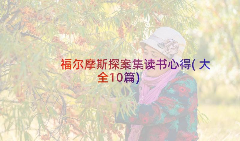 福尔摩斯探案集读书心得(大全10篇)