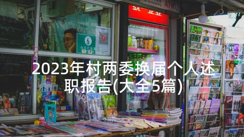 2023年村两委换届个人述职报告(大全5篇)