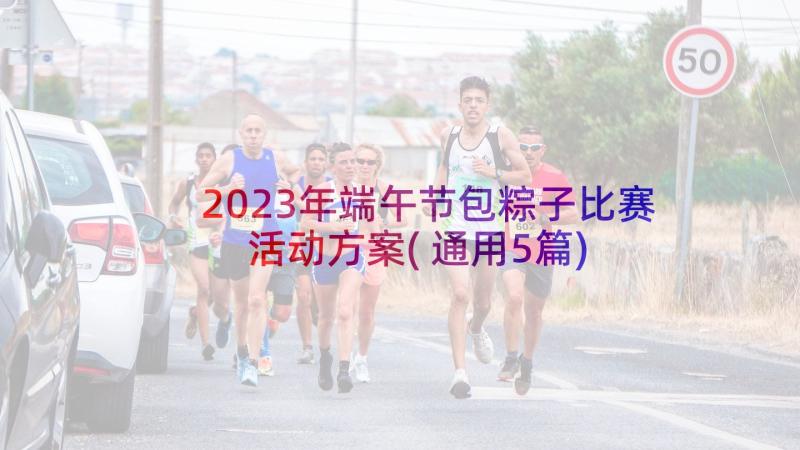 2023年端午节包粽子比赛活动方案(通用5篇)