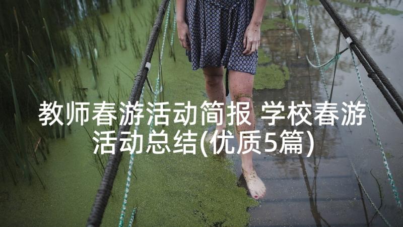 教师春游活动简报 学校春游活动总结(优质5篇)