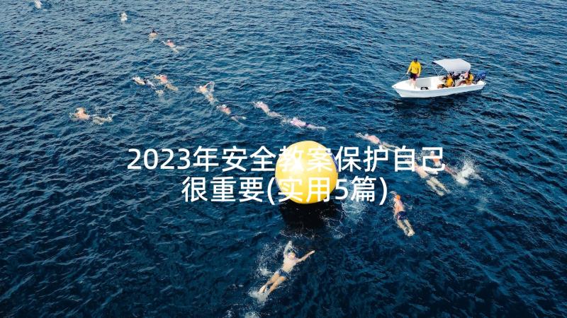 2023年安全教案保护自己很重要(实用5篇)