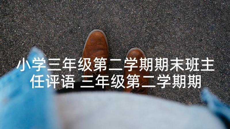 小学三年级第二学期期末班主任评语 三年级第二学期期末评语(实用7篇)