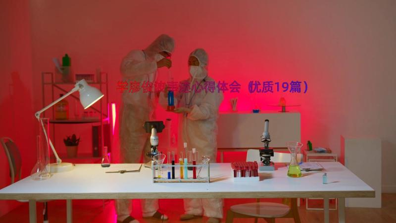 学廖俊波事迹心得体会（优质19篇）