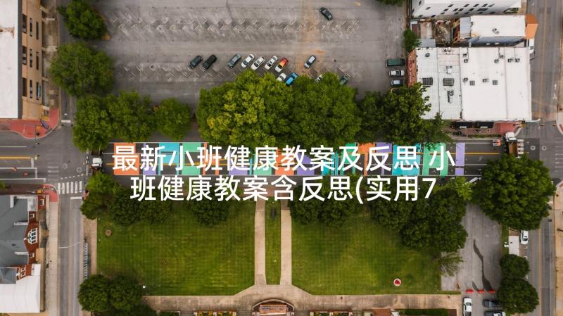 最新小班健康教案及反思 小班健康教案含反思(实用7篇)