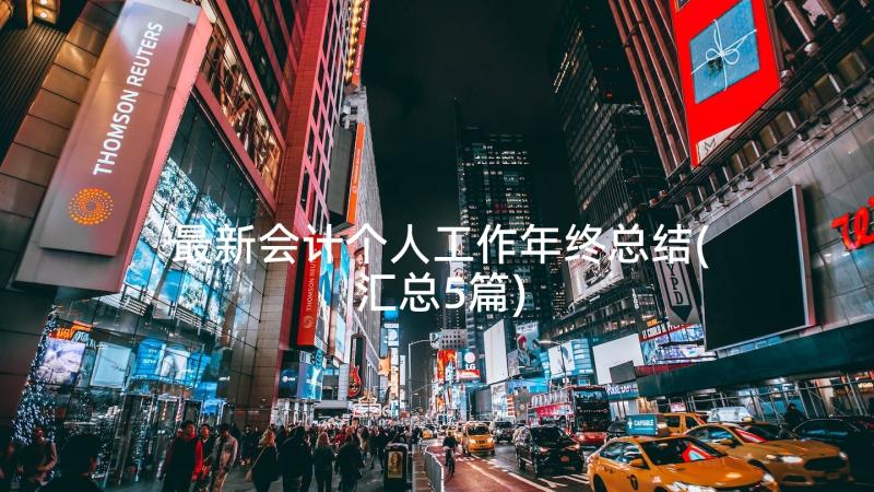 最新会计个人工作年终总结(汇总5篇)