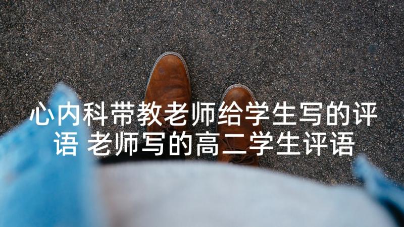 心内科带教老师给学生写的评语 老师写的高二学生评语(汇总5篇)