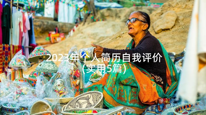 2023年个人简历自我评价(实用5篇)