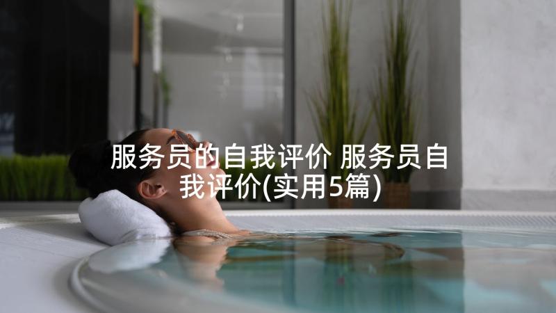 服务员的自我评价 服务员自我评价(实用5篇)