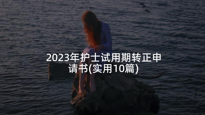 2023年护士试用期转正申请书(实用10篇)