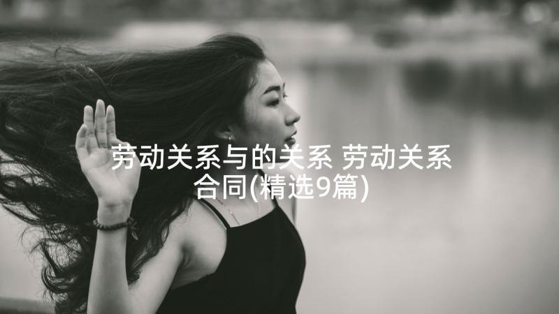 劳动关系与的关系 劳动关系合同(精选9篇)