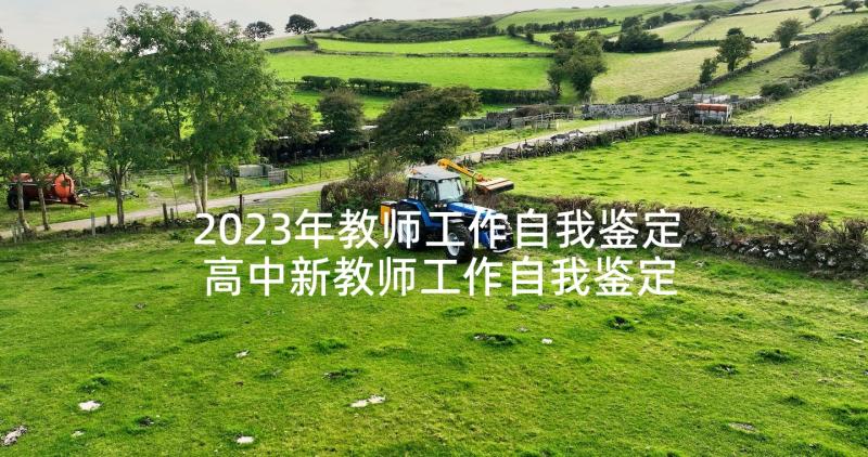 2023年教师工作自我鉴定 高中新教师工作自我鉴定(模板5篇)