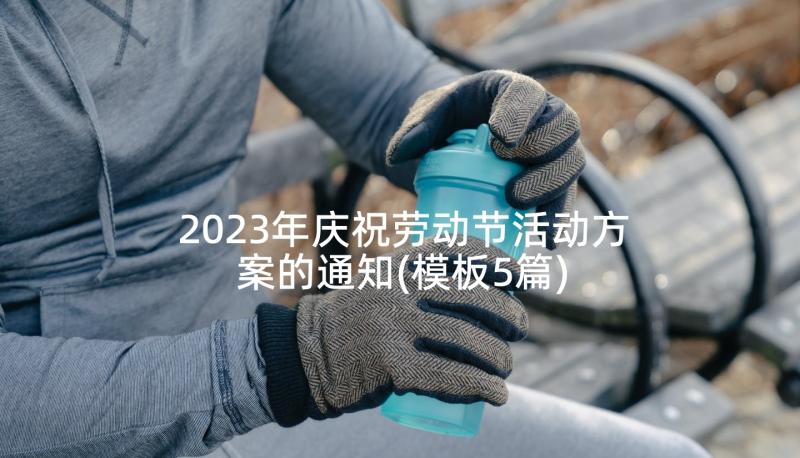 2023年庆祝劳动节活动方案的通知(模板5篇)