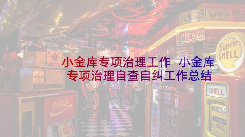 小金库专项治理工作 小金库专项治理自查自纠工作总结(通用5篇)