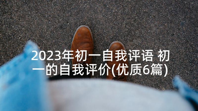 2023年初一自我评语 初一的自我评价(优质6篇)