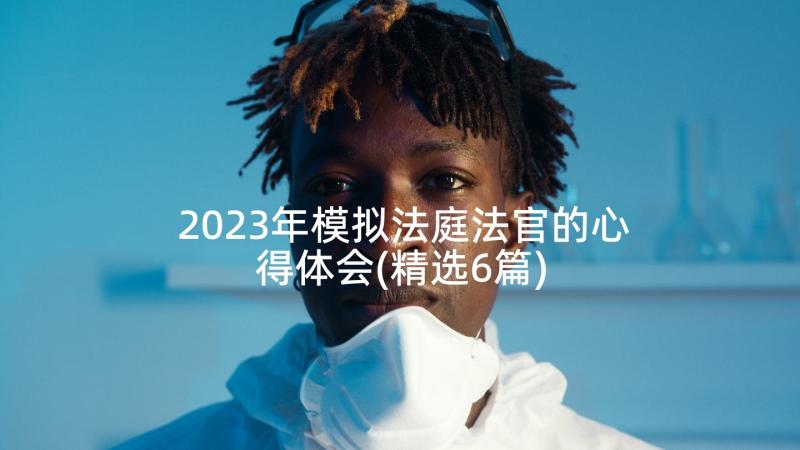 2023年模拟法庭法官的心得体会(精选6篇)