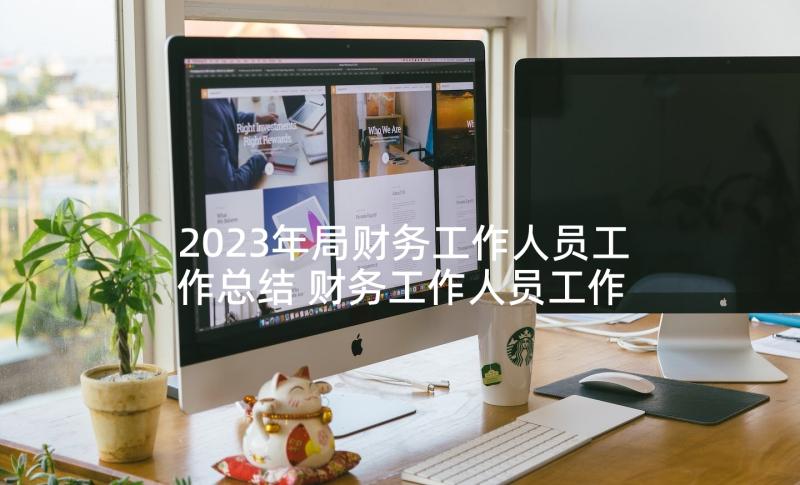 2023年局财务工作人员工作总结 财务工作人员工作总结(精选8篇)