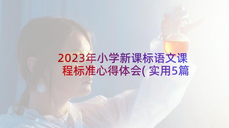 2023年小学新课标语文课程标准心得体会(实用5篇)