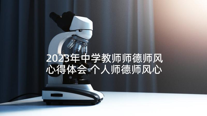 2023年中学教师师德师风心得体会 个人师德师风心得体会(优秀6篇)