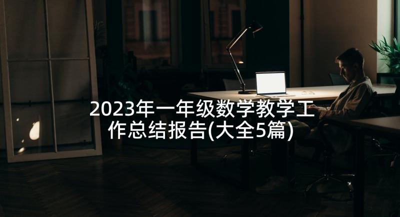 2023年一年级数学教学工作总结报告(大全5篇)