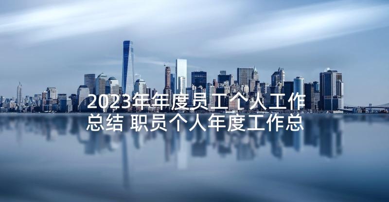 2023年年度员工个人工作总结 职员个人年度工作总结(大全10篇)