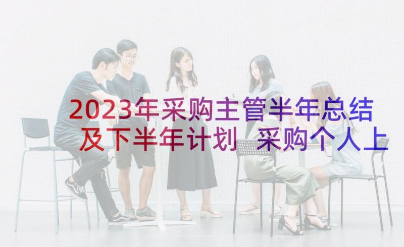 2023年采购主管半年总结及下半年计划 采购个人上半年工作总结(精选8篇)