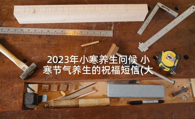 2023年小寒养生问候 小寒节气养生的祝福短信(大全5篇)