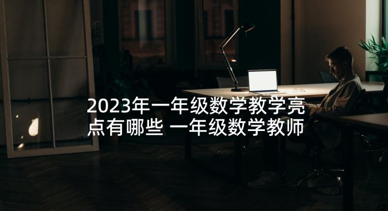 2023年一年级数学教学亮点有哪些 一年级数学教师工作总结(优质5篇)