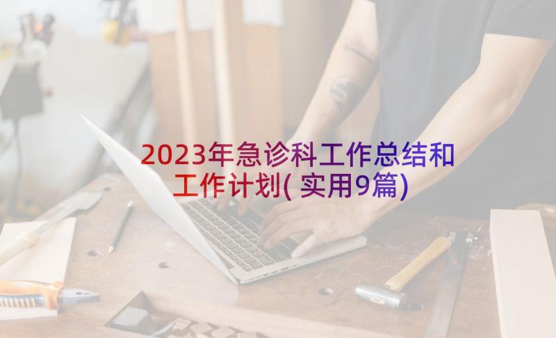 2023年急诊科工作总结和工作计划(实用9篇)