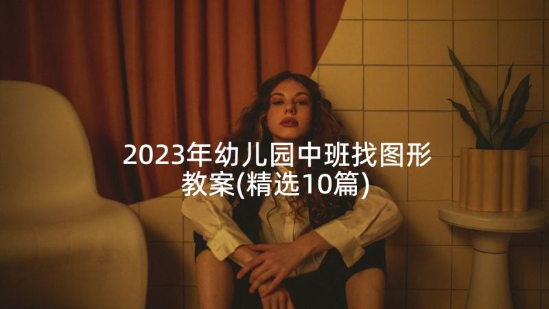 2023年幼儿园中班找图形教案(精选10篇)