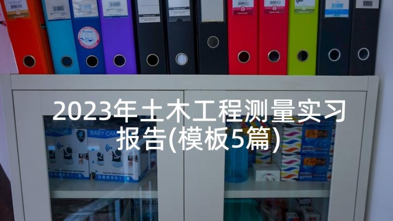 2023年土木工程测量实习报告(模板5篇)