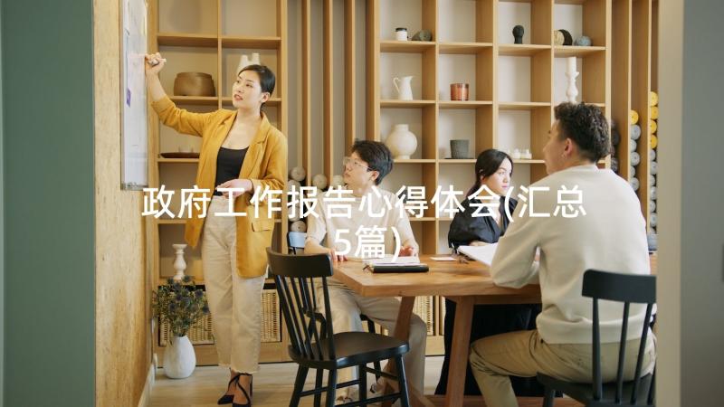 政府工作报告心得体会(汇总5篇)