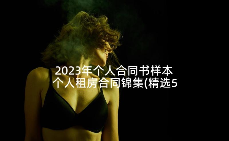 2023年个人合同书样本 个人租房合同锦集(精选5篇)