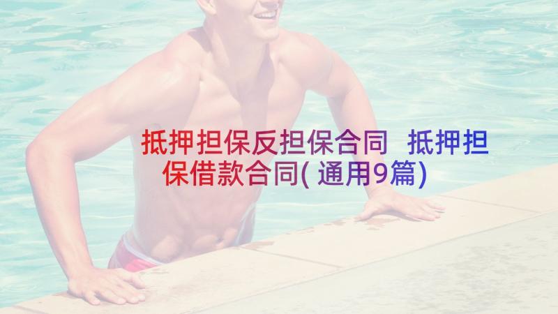 抵押担保反担保合同 抵押担保借款合同(通用9篇)