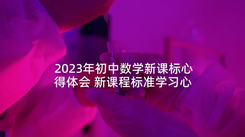 2023年初中数学新课标心得体会 新课程标准学习心得体会(大全5篇)