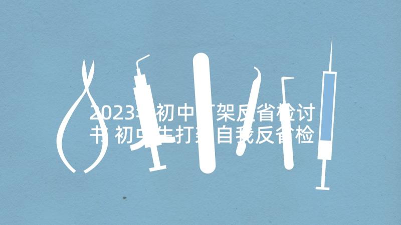 2023年初中打架反省检讨书 初中生打架自我反省检讨书(大全5篇)