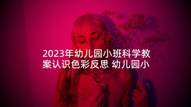 2023年幼儿园小班科学教案认识色彩反思 幼儿园小班科学教案认识色彩(汇总5篇)