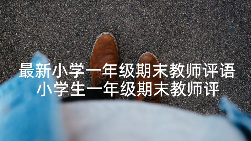 最新小学一年级期末教师评语 小学生一年级期末教师评语(汇总5篇)