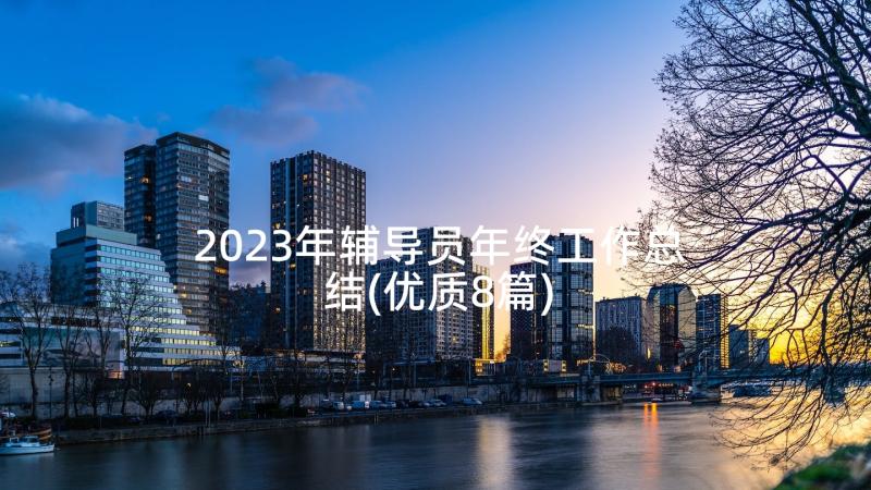 2023年辅导员年终工作总结(优质8篇)