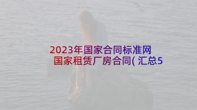 2023年国家合同标准网 国家租赁厂房合同(汇总5篇)